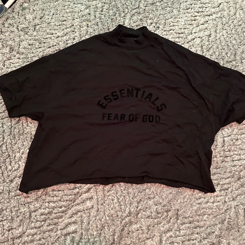 Essentials cropped tee